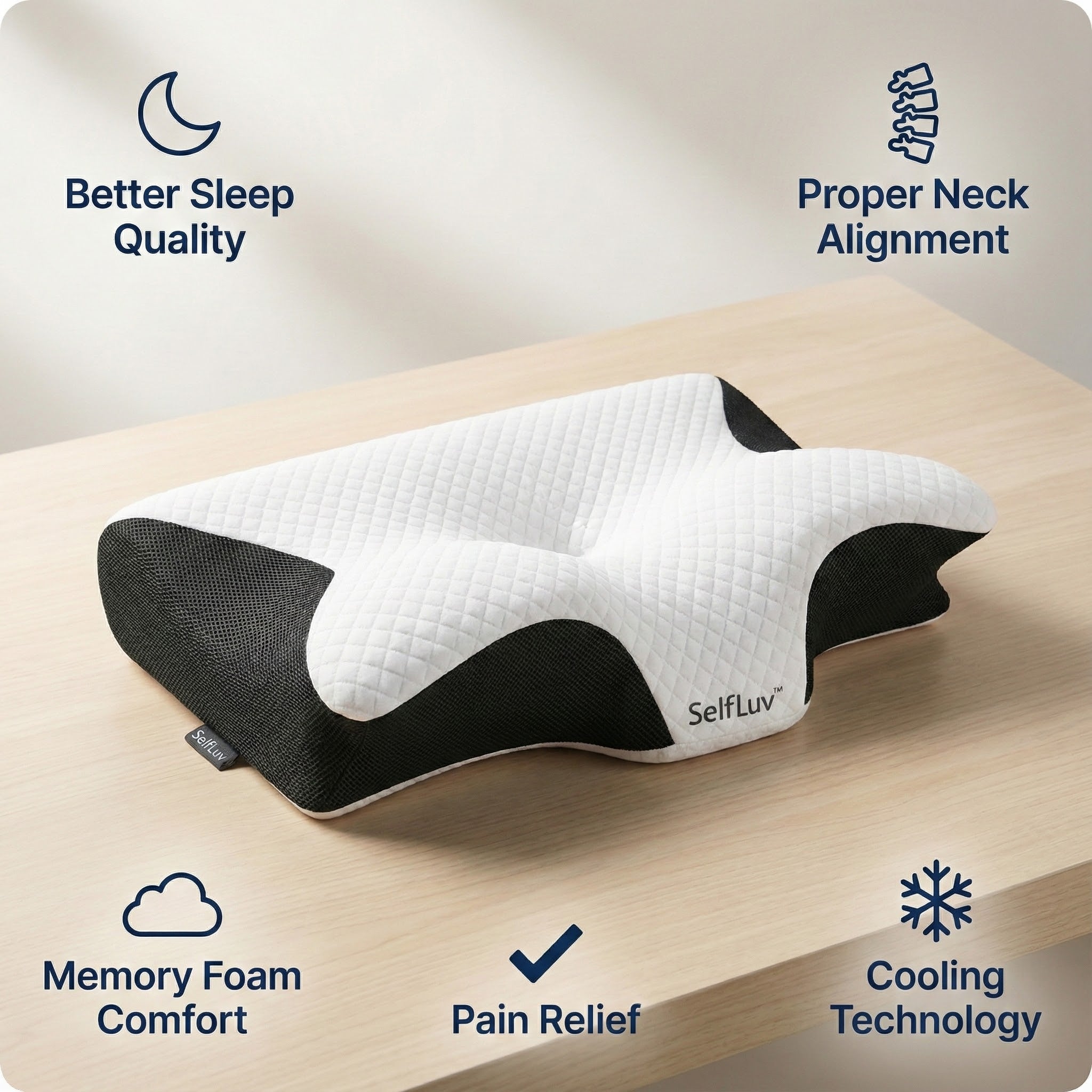 SelfLuv™ Neck Support Pillow